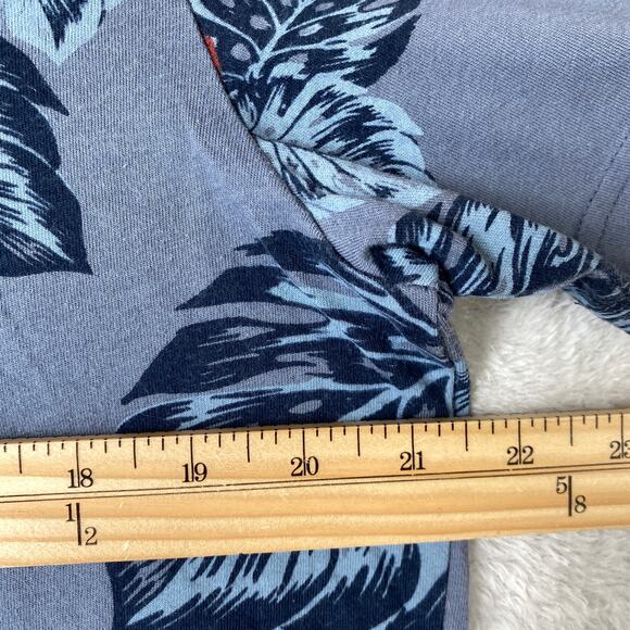 American Rag Hawaii Hula Dancer Graphic T-shirt Men Size L Blue Short Sleeve Tee - Picture 5 of 6